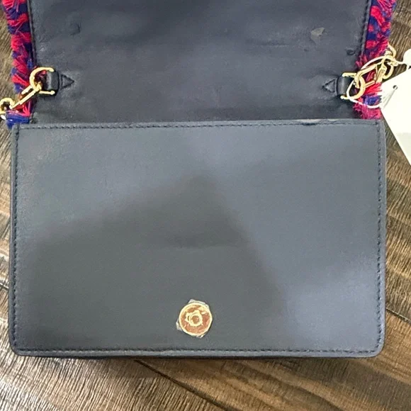 RARE Tory Burch Colorful Floral Embroidered Crossbody Bag - Picture 6 of 16